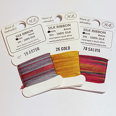 House of Embroidery Silk ribbon